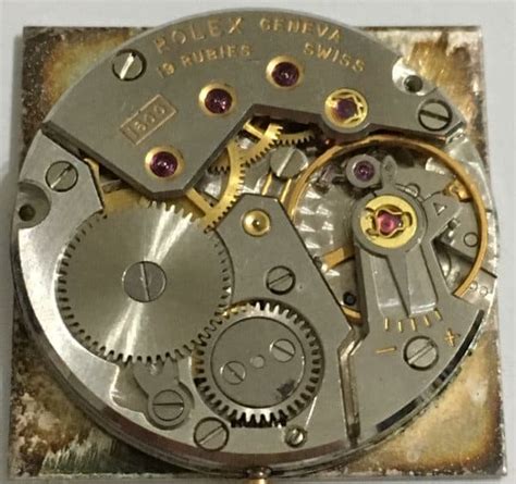 Rolex 1600 movement – specifications and photo 